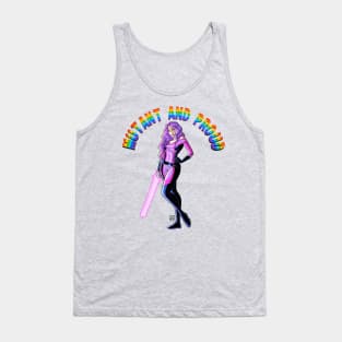 British Psylocke Mutant And Proud Tank Top